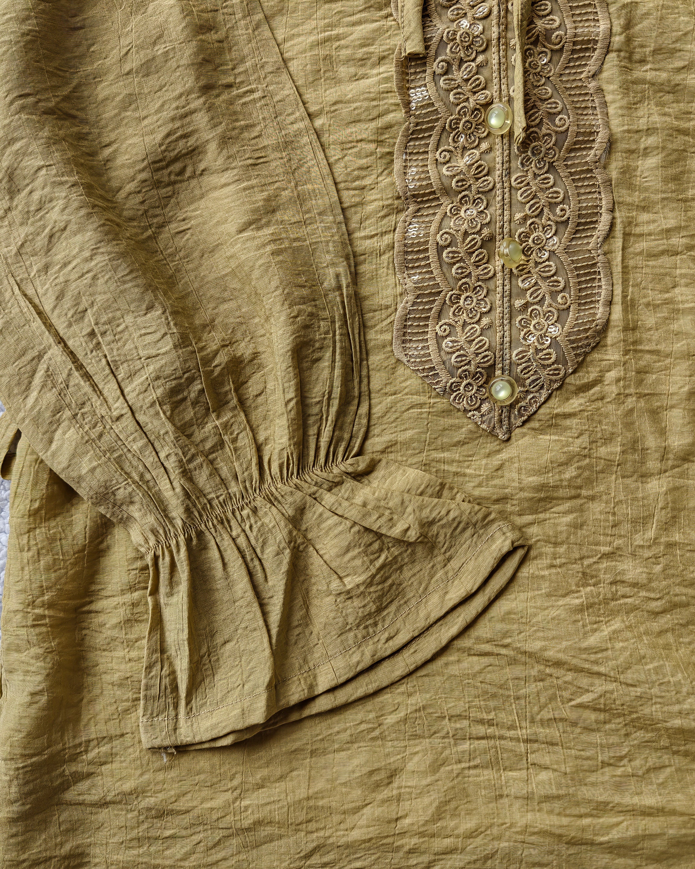 Green Belted Top (Large/XL)