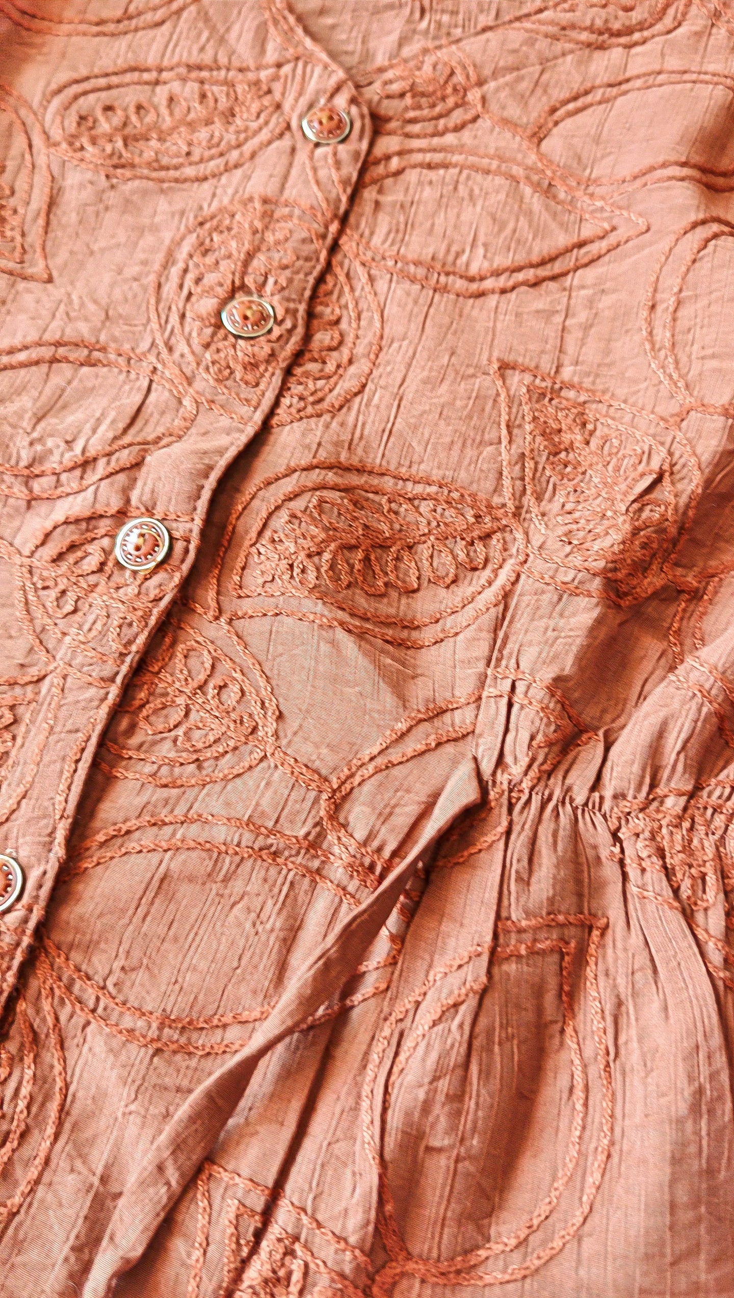 Rust String belt Top (Medium)