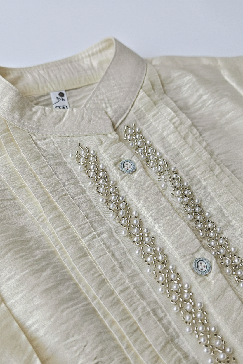 White Pearl Top (Medium)