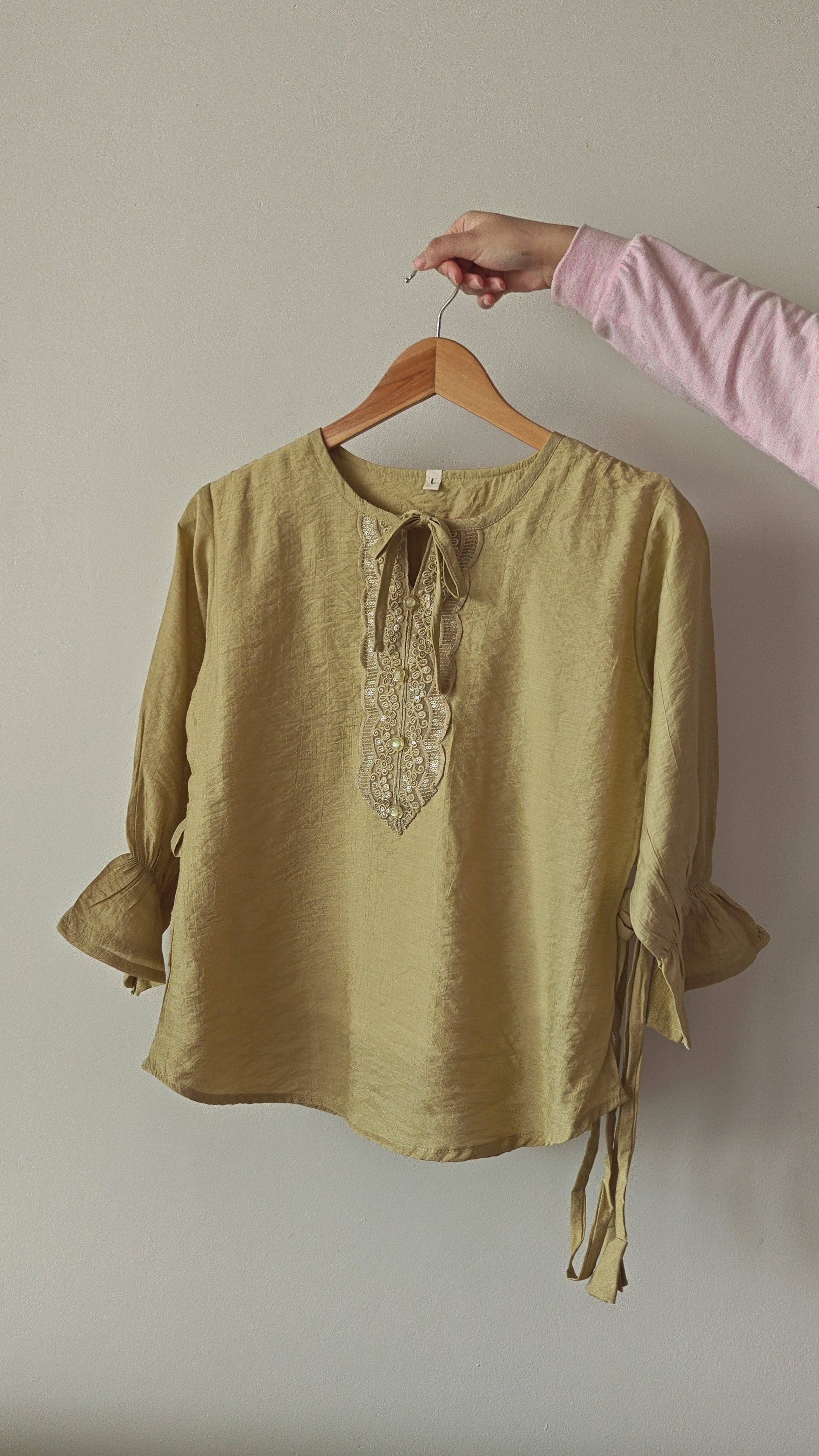 Green Belted Top (Large/XL)