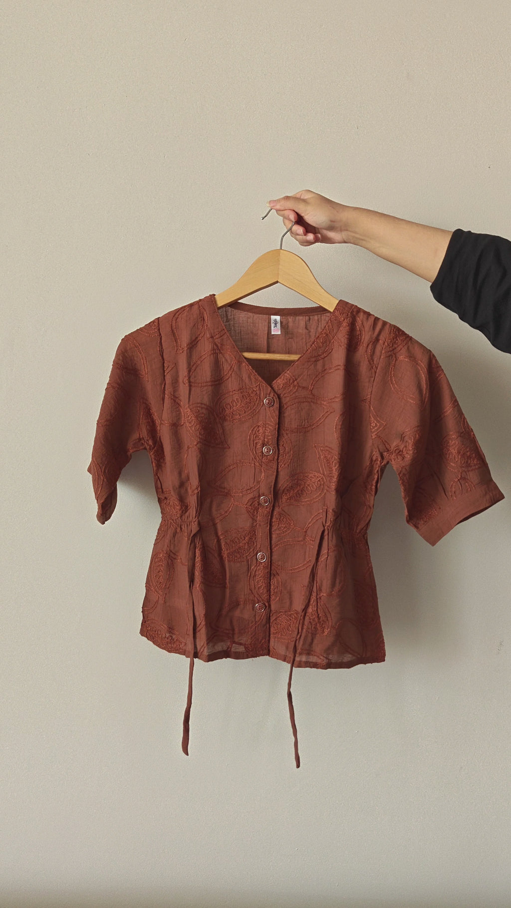Rust String belt Top (Medium)